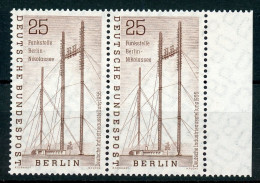 Berlin Waag. Paar Bogenrand Rechts 157 Postfrisch #HU537 - Sonstige & Ohne Zuordnung