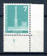 Berlin 135 V Postfrisch Eckrand Formnummer 2 #HU556 - Unused Stamps