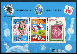 Uruguay Block 30 Postfrisch Raumfahrt #GZ033 - Andere & Zonder Classificatie
