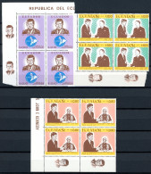 Ecuador 4er 1374-1379 Postfrisch Kennedy, Adenauer, Churchill #IX496 - Ecuador