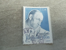 Raymond Aron (1905-1983) Philosophe Et Sociologue - 0.53 € - Yt 3837 - Multicolore - Oblitéré - Année 2005 - - Usati