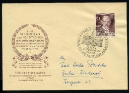 Berlin Amtl. FDC 93 Ersttagesbrief/FDC #HU663 - Autres & Non Classés