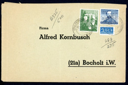 Bund 153 Mischfrankatur #HX376 - Storia Postale