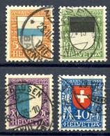 Schweiz 175-178 Gestempelt #HX451 - Other & Unclassified