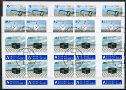 Schweiz Markenheftchen 0-134 Bis 0-136 Ersttagssonderstempel #IA051 - Postzegelboekjes