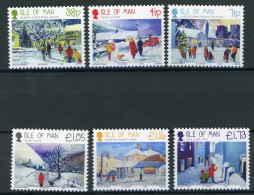 Isle Of Man 1808-1813 Postfrisch Weihnachten #HO211 - Sonstige & Ohne Zuordnung
