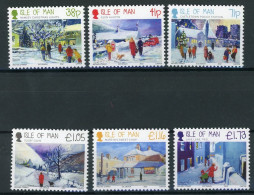 Isle Of Man 1808-1813 Postfrisch Weihnachten #HO211 - Altri & Non Classificati