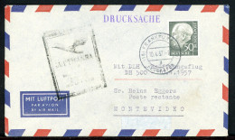 Bund LH Erstflug Frankfurt - Montevideo 10.4.57 #HO471 - Other & Unclassified