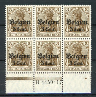 Dt. Bes. WK I LP Belgien 11 A I HAN 4450.17 Postfrisch Geprüft #HU201 - Occupazione 1914 – 18