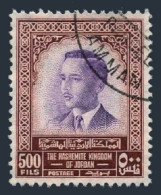 Jordan 317,CTO.Michel 302. King Hussein,1954. - Jordania