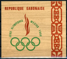 Gabun Block 10 Postfrisch Olympiade #ID040 - Gabun (1960-...)