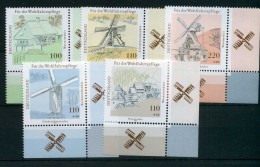Bund Eckrand Ur 1948-1952 Postfrisch Windmühlen #IM454 - Autres & Non Classés