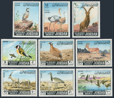 Jordan 552-558,C49-C50,hinged. Protected Game 1968.Birds,Gazelles,Nubian Ibex, - Jordan