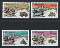 Somalia 967-70 Postfrisch Ralley Paris-Dakar #HK469 - Somalië (1960-...)