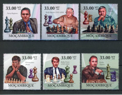 Mosambik 3697-3702 Postfrisch Schach #GI991 - Mozambique