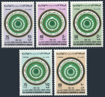 Jordan 1073A-1073E,1073Ef, MNH. Michel 1138-1142, Bl.44. Arab Summit Conference. - Jordanië