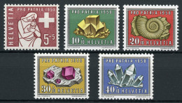 Schweiz 657-61 Postfrisch #IT598 - Autres & Non Classés