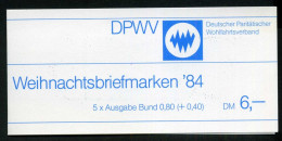 Bund DPWV Markenheftchen 1984 1233 Gestempelt Bonn #IT613 - Autres & Non Classés