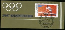 Bund Markenheftchen Sport 1354 Bonn Ersttagssonderstempel #IT615 - Sonstige & Ohne Zuordnung