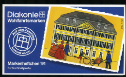 Bund Diakonie Markenheft 1991 Mit 1567 Berlin Ersttagssonderstempel #IT637 - Otros & Sin Clasificación