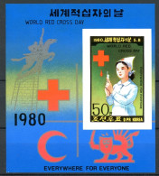 Korea Nord Block 71 B Postfrisch Rotes Kreuz #HE008 - Corée (...-1945)