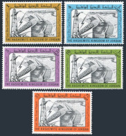 Jordan 400-404, MNH. Michel 390-394. East Ghor Canal Project, Pylon, 1963. - Jordanie