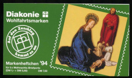 Bund Diakonie Markenheft 1994 Mit 1771 Bonn Ersttagssonderstempel #IS690 - Andere & Zonder Classificatie