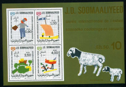 Somalia Block 8 Postfrisch Jahr Des Kindes #HS001 - Somalië (1960-...)