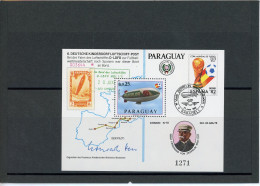 Paraguay Block 382 Postfrisch Zeppelin #GI254 - Paraguay