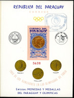 Paraguay Block 67 II Gestempelt Olympiade, Numismatik #IM486 - Paraguay