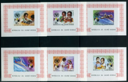 Guinea Bissau Block 141-46 Postfrisch Unicef #IV291 - Guinea-Bissau