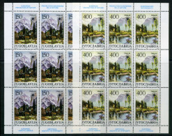 Jugoslawien KB 2211-2212 Postfrisch Landschaft #IT537 - Altri & Non Classificati