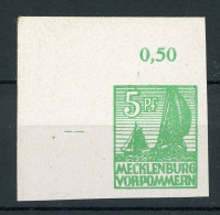 SBZ Mecklenburg-Vorpommern 32 X Eckrand Ol Postfrisch #IM036 - Other & Unclassified