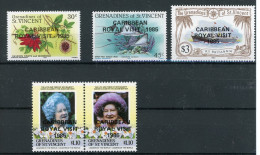 Grenadinen St. Vincent 435-438, 41 Postfrisch #HD002 - St.Vincent Und Die Grenadinen