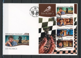 Togo Kleinbogen 6481-84 Schach Ersttagesbrief/FDC #JW778 - Togo (1960-...)