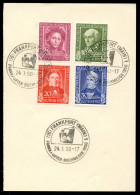 Bund 117-120 Gestempelt Auf Briefstück #HE222 - Used Stamps