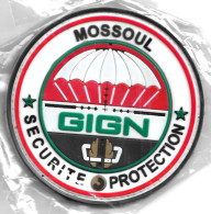 Ecusson PVC GENDARMERIE GIGN DETACHEMENT AMBASSADE MOSSOUL - Police