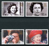 Salomon Inseln 1286-1289 Postfrisch Elizabeth II. #HB044 - Solomon Islands (1978-...)