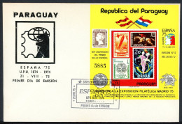 Paraguay Block 245 Ersttagesbrief/FDC #HX278 - Paraguay