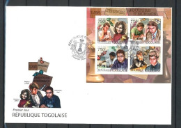 Togo Kleinbogen 4448-4451 Schach Ersttagesbrief/FDC #JW784 - Togo (1960-...)