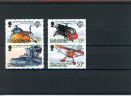 Falkland Inseln 117-120 Postfrisch Flugzeug #GI246 - Islas Malvinas