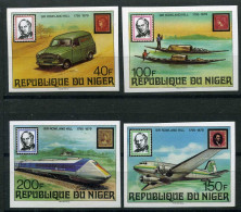 Niger 662-65 Postfrisch Transportmittel #IM445 - Níger (1960-...)