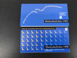 Deutschland Diakonie MH 1998 Mit 2015+2018 Postfrisch Vögel #IY145 - Andere & Zonder Classificatie
