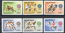 Marokko 635-40 Postfrisch Olympia 1968 #ID228 - Marocco (1956-...)