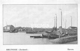 Prent - Haven - Bruinisse  - 8.5x12.5 Cm - Other & Unclassified