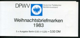 Berlin Markenheftchen DPWV 707 Gestempelt Berlin #IT611 - Markenheftchen