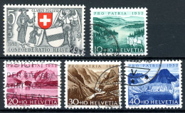 Schweiz 570-574 Gestempelt Pro Patria #IA016 - Altri & Non Classificati