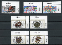 Berlin Lot KBWZ Aus 1987 Gestempelt Frankfurt, Originalgummi #IS955 - Other & Unclassified