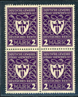 Deutsches Reich Infla 4er Block 200 B Postfrisch Befund #IS907 - Other & Unclassified