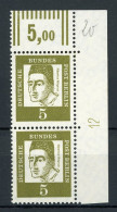 Berlin Senkr. Paar 199 DZ 12 Postfrisch #IT977 - Unused Stamps